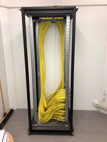 Netzwerkschrank 42HE, offen